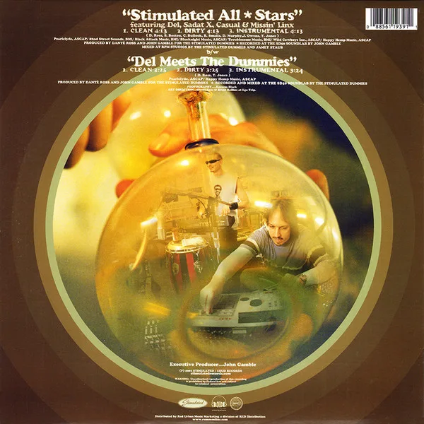 Album cover for Stimulated All-Stars / Del Meets The Dummies by Stimulated Dummies