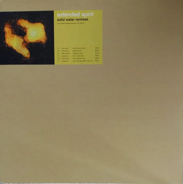 Album cover for Solid Water (Remixes) by Extended Spirit