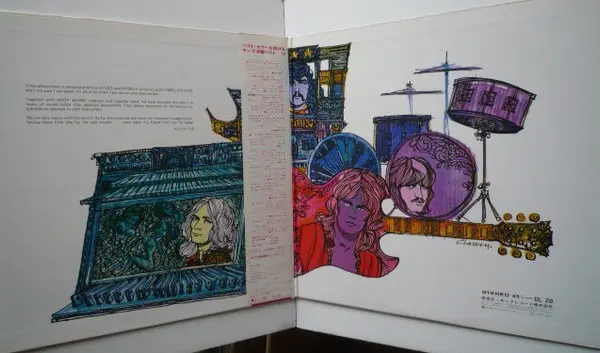 Ten Years After - Cricklewood Green, Rock, Blues Rock, 1970 - Deram, Japan, Vinyl 1x LP, Album, Stereo Gatefold