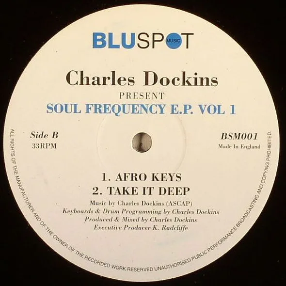 Album cover for Soul Frequency E.P. Vol. 1 by Charles Dockins