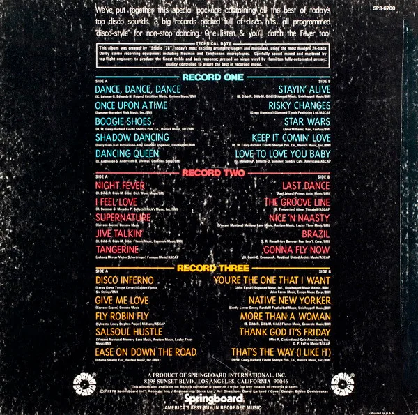 Album cover for Disco Dancin' by Studio '78