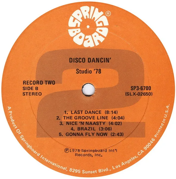 Album cover for Disco Dancin' by Studio '78