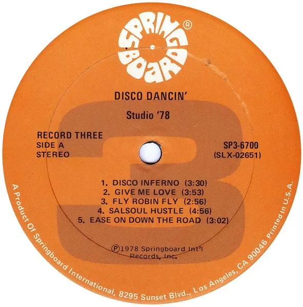 Album cover for Disco Dancin' by Studio '78