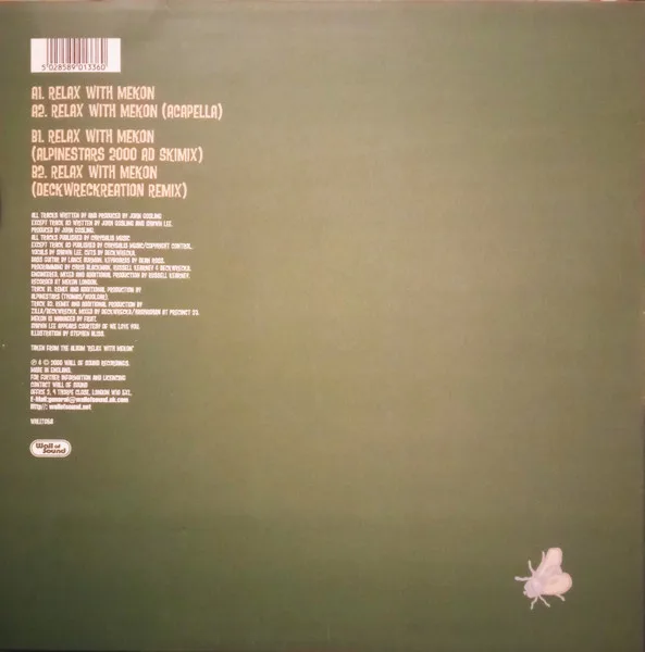 Album cover for Relax With Mekon by Mekon