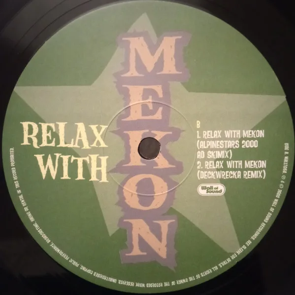 Album cover for Relax With Mekon by Mekon