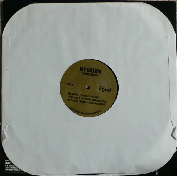 Shing02 / Terracotta Troops - My Nation (Moja Nacija), Hip Hop, 2001 - Mary Joy Recordings, Japan, Vinyl 1x 12", 33 ⅓ RPM