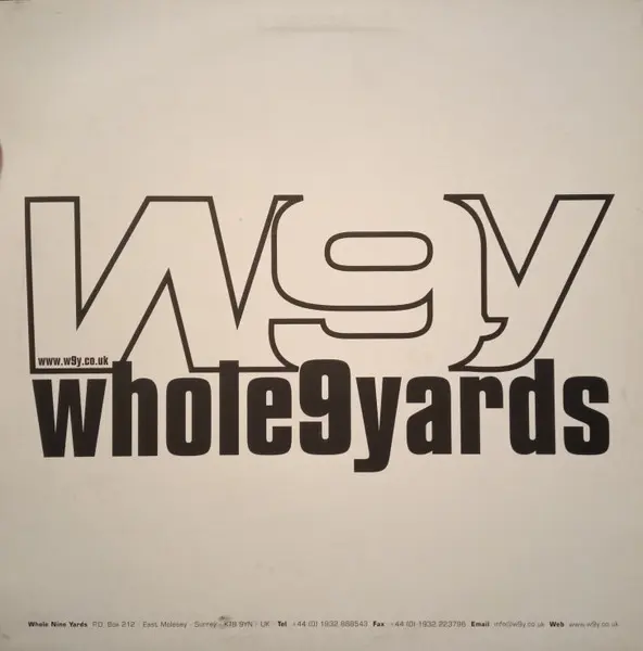 Rhythm Division - Aurora, Electronic, Breakbeat, 2001 - Whole Nine Yards, UK, Vinyl 1x 12", 45 RPM