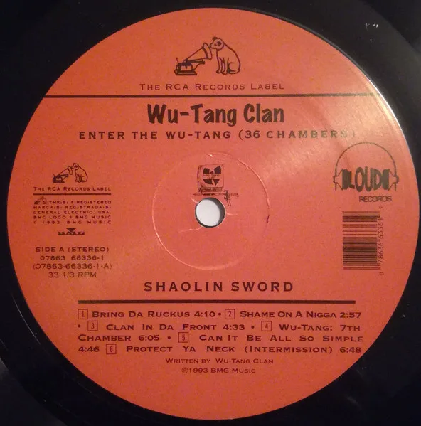Album cover for Enter The Wu-Tang (36 Chambers) by Wu-Tang Clan