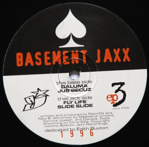 Album cover for EP3 by Basement Jaxx