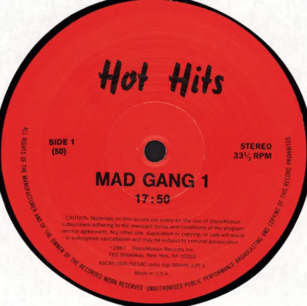 Hot Hits - Mad Gang