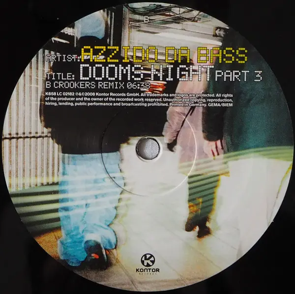 Album cover for Dooms Night (Part 3) by Azzido Da Bass