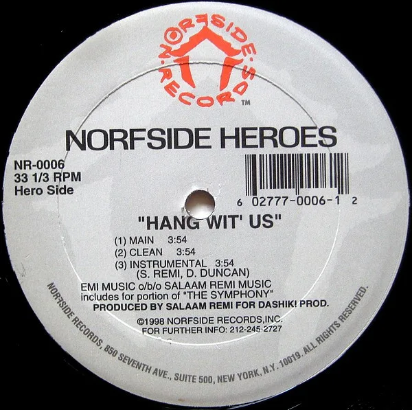 Album cover for Fistfull Of Dollars (Stick 'Em Up) / Hang Wit' Us by Norfside Heroes