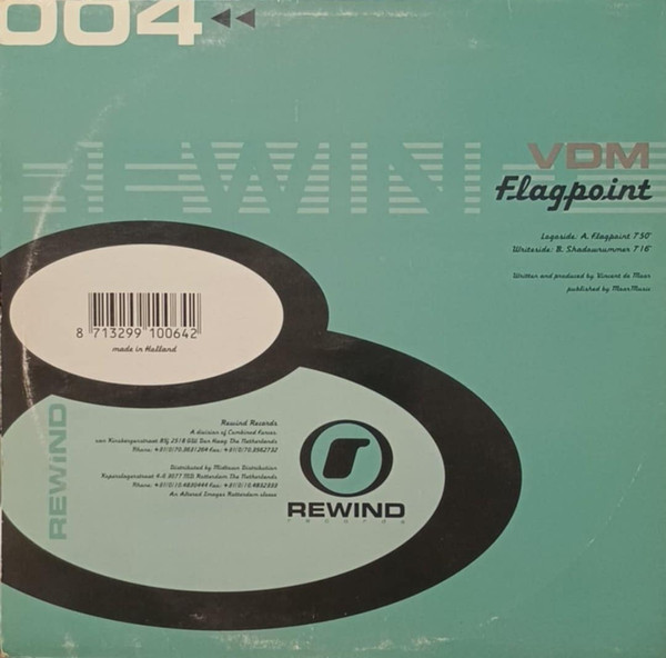 Album cover for Flagpoint by Vincent De Moor