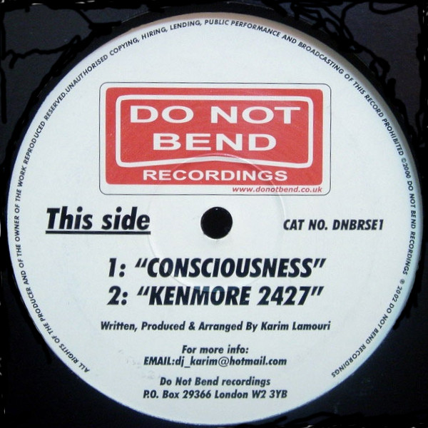 Karim - Don't Fuck With Me, Electronic, Hard House, 2002 - Do Not Bend Recordings, UK, Vinyl 1x 12"