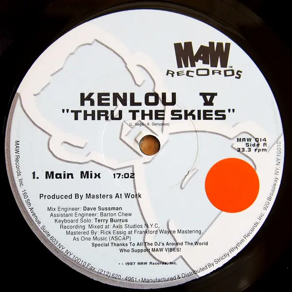 Album cover for Thru The Skies by Kenlou