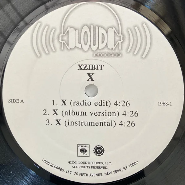 Album cover for X by Xzibit