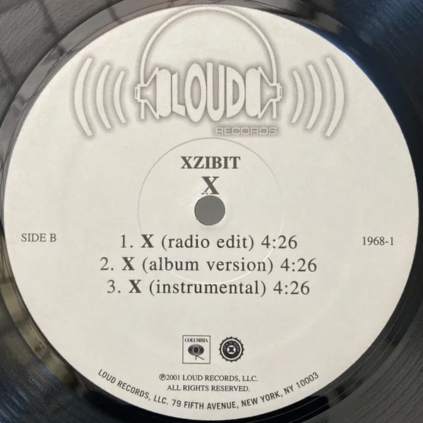 Album cover for X by Xzibit