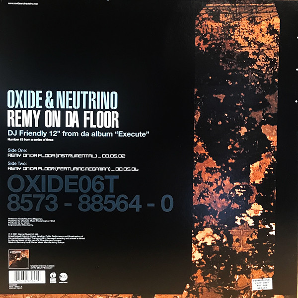 Album cover for Remy On Da Floor by Oxide & Neutrino