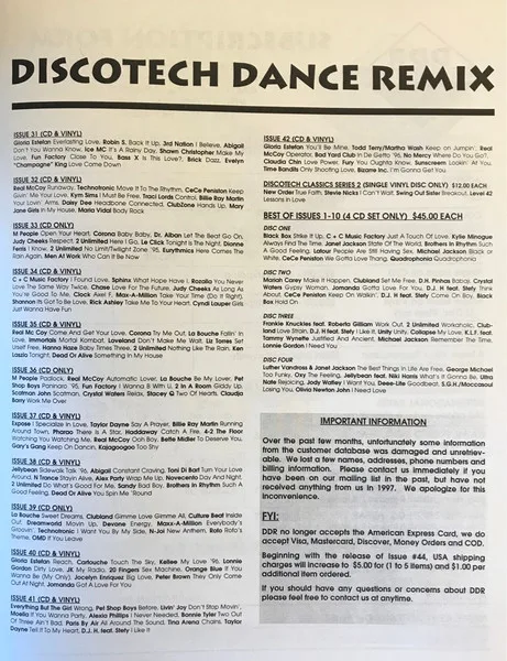 Album cover for DiscoTech Dance Remix 43 by Various