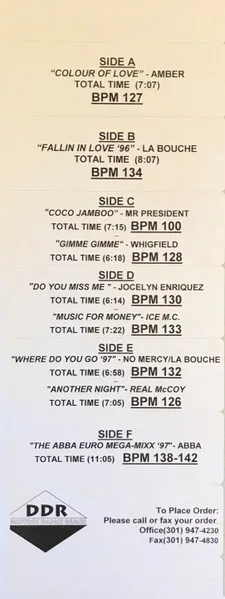 Album cover for DiscoTech Dance Remix 43 by Various