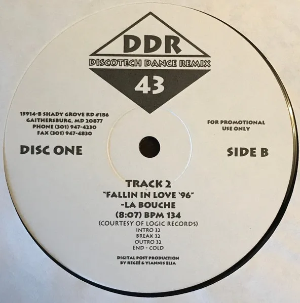 Album cover for DiscoTech Dance Remix 43 by Various