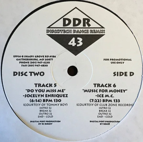 Album cover for DiscoTech Dance Remix 43 by Various