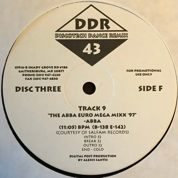 Album cover for DiscoTech Dance Remix 43 by Various