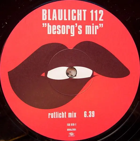 Blaulicht 112 - Besorg's Mir, Electronic, Hard House, Hard Trance, 1999 - Urban, Germany, Vinyl 1x 12"