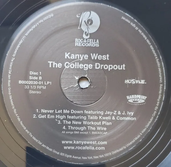 Album cover for The College Dropout by Kanye West