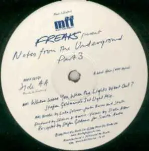 Notes From The Underground Part 3