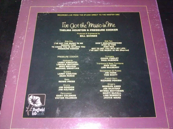 Album cover for I've Got The Music In Me by Thelma Houston & Pressure Cooker