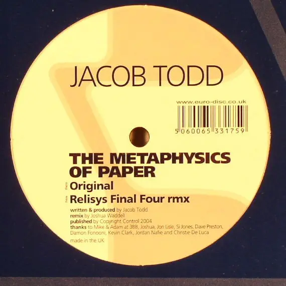 The Metaphysics Of Paper