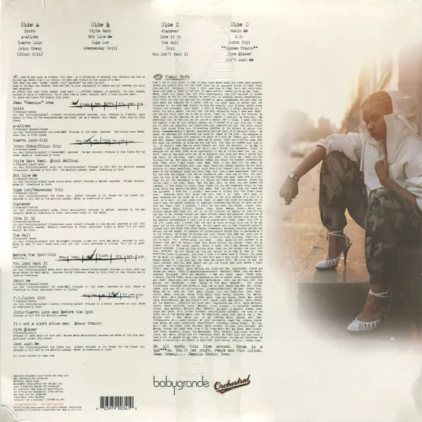 Jean Grae - This Week, Hip Hop, Conscious, 2004 - Babygrande, US, Vinyl 2x LP, Album