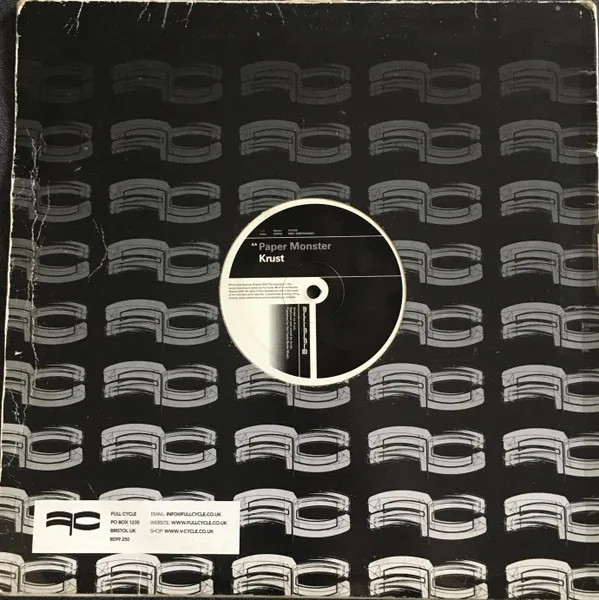 Album cover for Follow Da Vision / Paper Monster by Krust