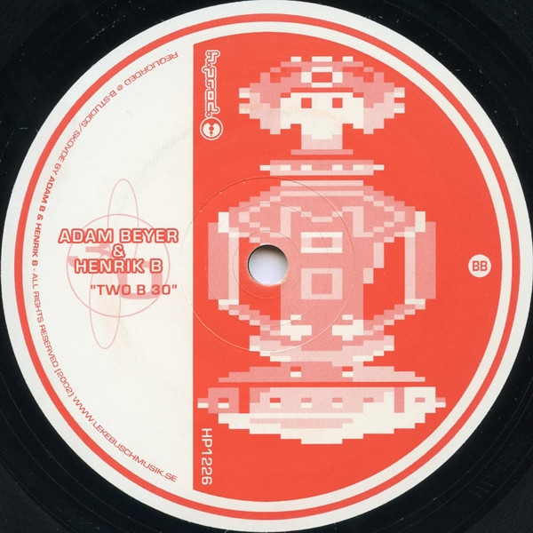 Robert Leiner / Adam Beyer & Henrik B - Tracker II / Two B 30, Electronic, Techno, 2002 - H. Productions, Sweden, Vinyl 1x 12
