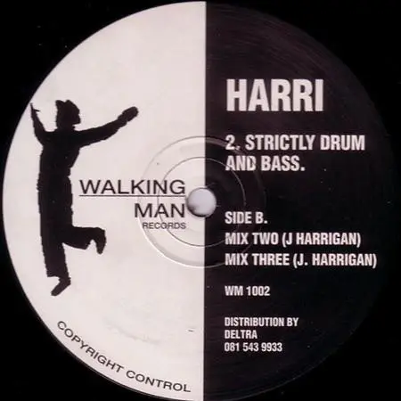 Album cover for Strictly Drum And Bass by Harri
