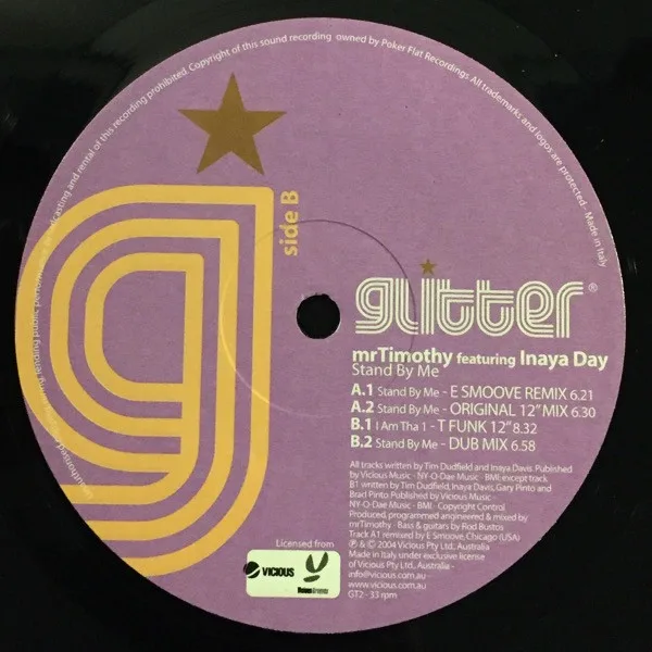 Album cover for Stand By Me by mrTimothy featuring Inaya Day