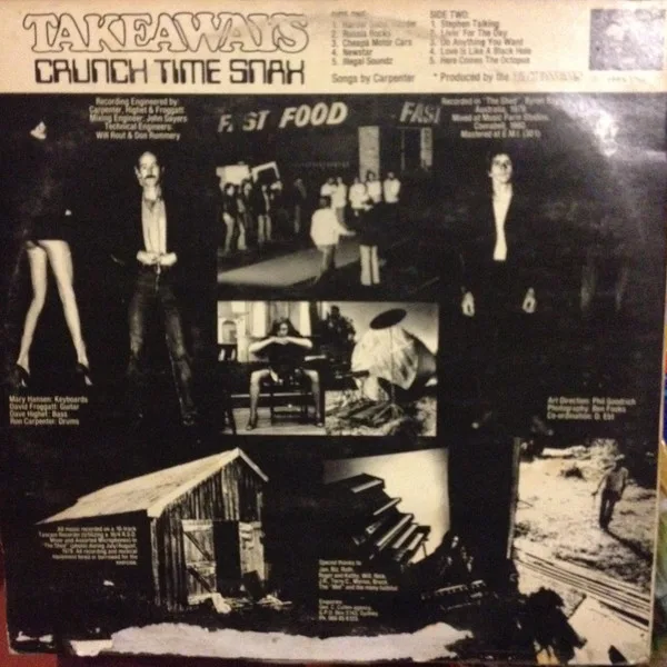 Album cover for Crunch Time by Takeaways