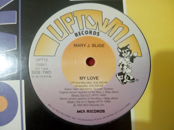 Album cover for My Love by Mary J. Blige