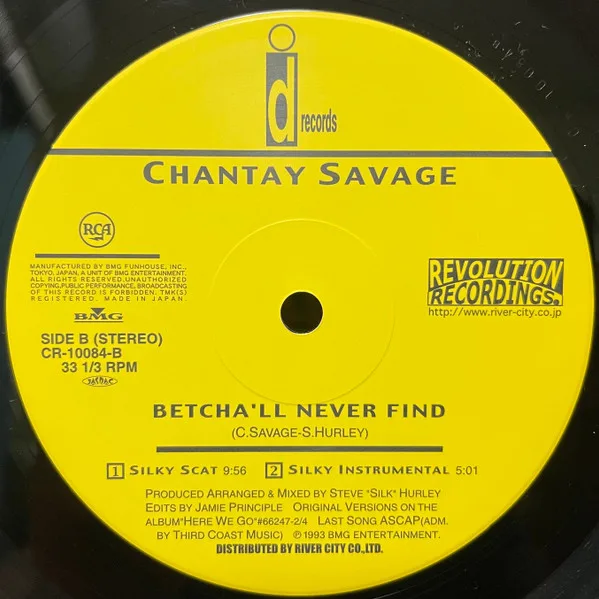 Album cover for Betcha'll Never Find by Chantay Savage