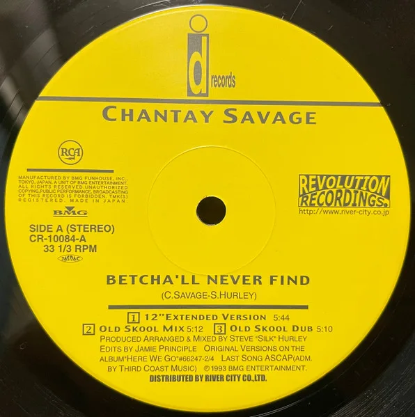 Album cover for Betcha'll Never Find by Chantay Savage