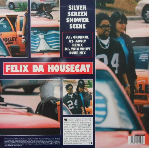 Felix Da Housecat - Silver Screen Shower Scene, Electronic, Electro, Electroclash, Techno, 2002 - City Rockers, UK, Vinyl 1x 