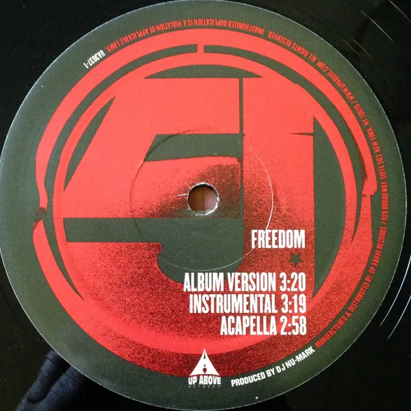 Album cover for Freedom by Jurassic 5
