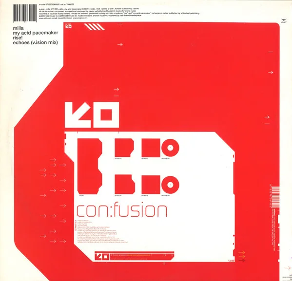 Album cover for Con:Fusion Album Sampler II by Marco V