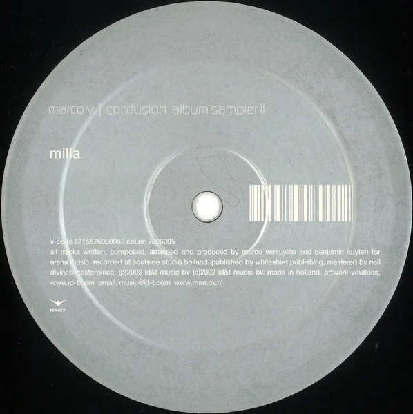 Album cover for Con:Fusion Album Sampler II by Marco V