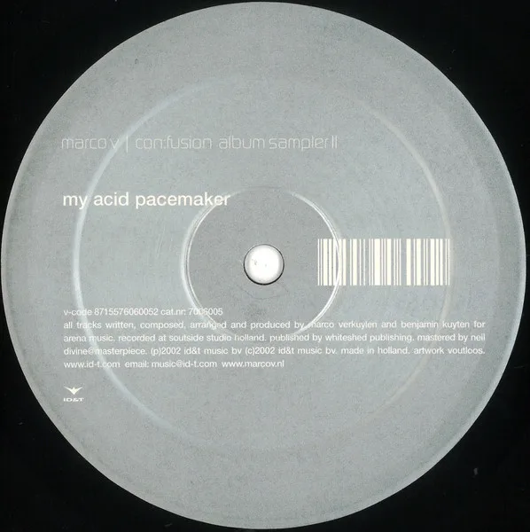 Album cover for Con:Fusion Album Sampler II by Marco V