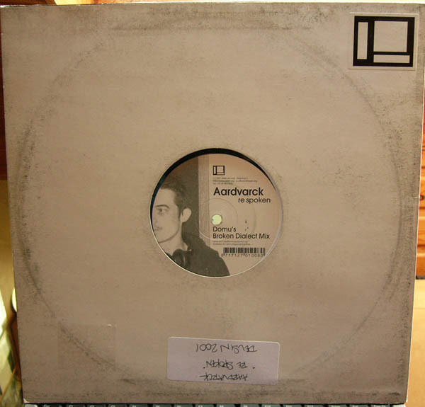Aardvarck - Re Spoken, Electronic, Broken Beat, Techno, 2001 - Delsin, Rush Hour (4), Netherlands, Vinyl 1x 12", 45 RPM