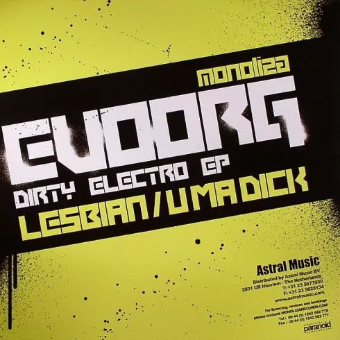 Album cover for Dirty Electro EP by Evoorg