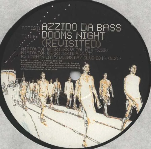 Album cover for Dooms Night (Revisited) by Azzido Da Bass