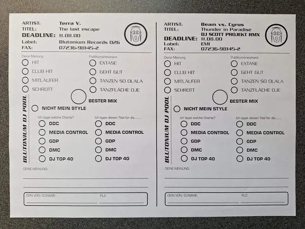 Album cover for Thunder In Paradise - Part II by Beam Vs. Cyrus